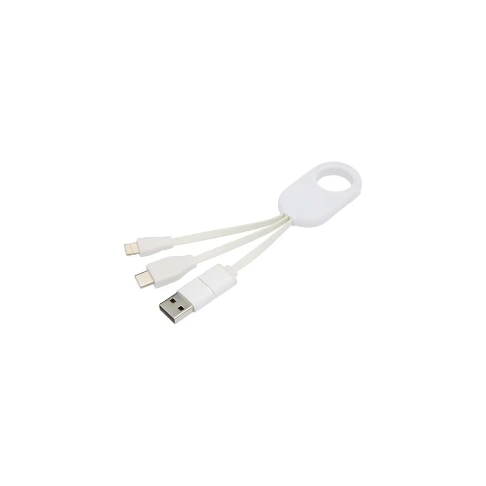 Troop kabel do ładowania 4 w 1 z tworzyw sztucznych pochodzących z recyklingu