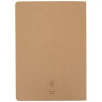 Slyk notatnik A5 kraft z kartkami w linie