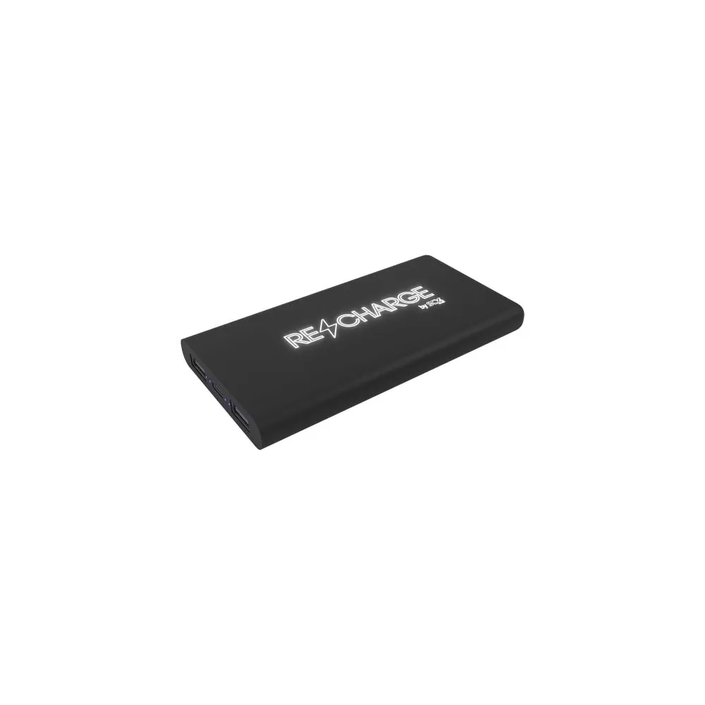 SCX.design P40 podświetlany bezprzewodowy powerbank 10 000 mAh