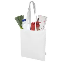 Madras Blend torba na zakupy z bawełny z recyklingu z certyfikatem GRS o gramaturze 140 g/m² i pojemności 7l