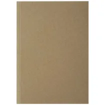 Notatnik A5 Novella Austen Kraft z miękką okładką z recyklingu — 50 kartek
