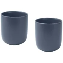 Male kubki ceramiczne o pojemności 200 ml - zestaw 2 sztuk