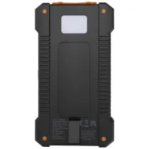 Altair wytrzymały powerbank o pojemności 5000 mAh i mocy 10 W, wykonany z tworzyw sztucznych pochodzących z recyklingu, z wbu