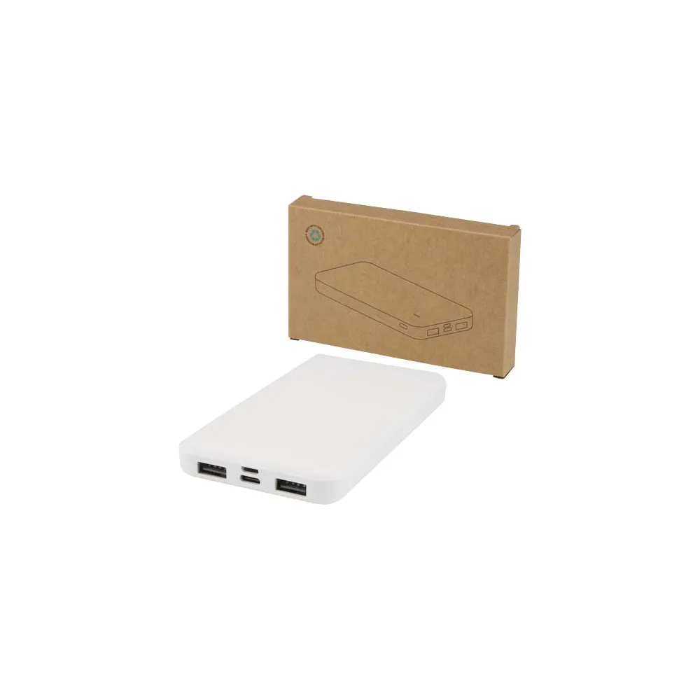Intan powerbank o pojemności 10 000 mAh i mocy 10 W z tworzyw sztucznych pochodzących z recyklingu