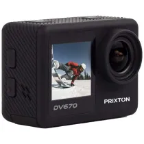 Prixton DV670 kamera sportowa 4K z dwoma ekranami