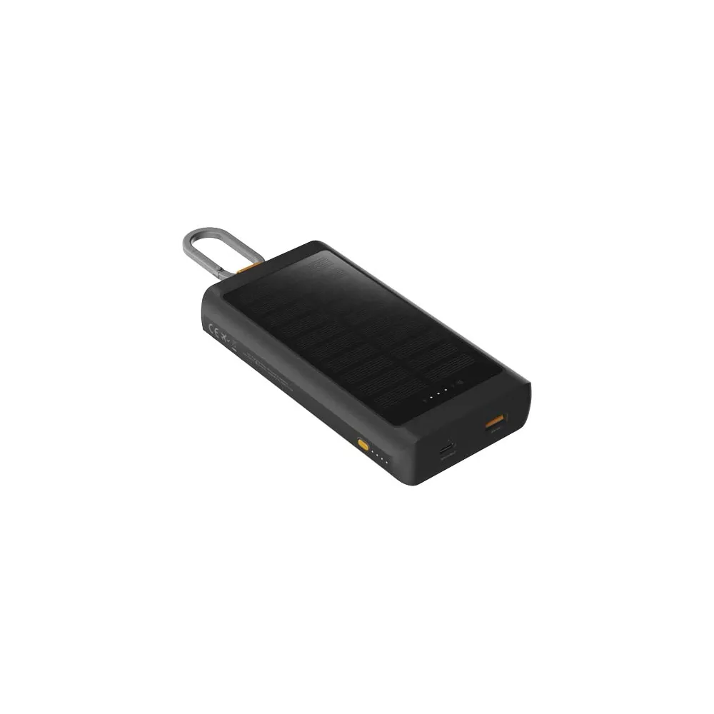 Xtorm XG2S101 Go2 powerbank solarny o pojemności 10.000 mAh i mocy 15 W ze światłem 