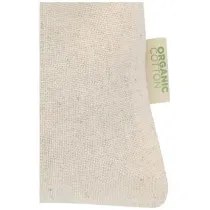 Odisha organiczna torebka prezentowa z certyfikatem OCS o gramaturze 140 g/m² — 15 x 10 cm 