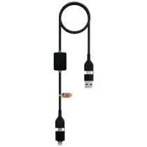 SCX.design C32 kabel do ładowania 60 W z przełącznikiem i podświetlanym logo