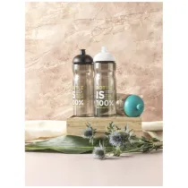 Bidon H2O Eco o pojemności 650 ml z wypukłym wieczkiem