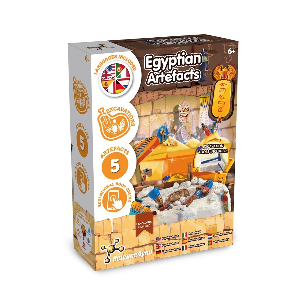 Ancient Egypt Excavation Kit I. Gra edukacyjna dla dzieci