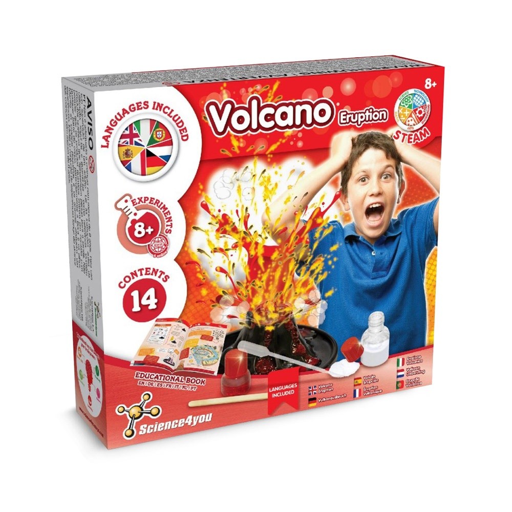 VOLCANIC ERUPTION GAME. Gra edukacyjna dla dzieci