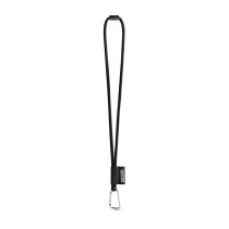 75089. SET Lanyard TUBE Long (Ø 7 mm) z karabińczykiem w kształcie litery D o długości 55 mm i zapięciem bezpieczeństwa o