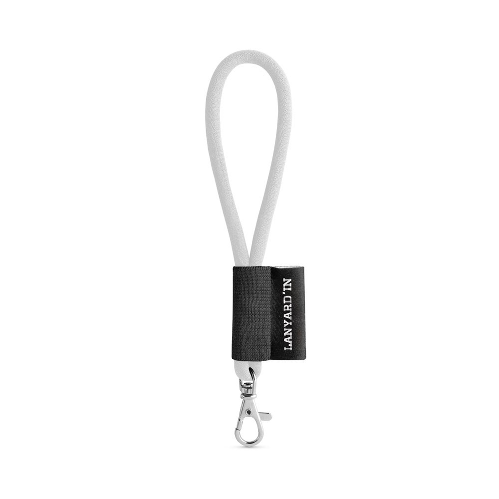 SET Lanyard TUBE Short (Ø 7 mm) z karabińczykiem 9 mm