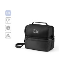 ZIPPERS COOLER. Torba chłodząca 8'5L z żakardu 300D i 840D