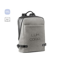 DIVERGENT BACKPACK II. Plecak na laptopa do 15.6'' z tkaniny i PU