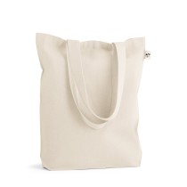 GIRONA. Torba z bawełny (50%), bawełny z recyklingu (30%) i poliester (20% rPET) (220 g/ m²)