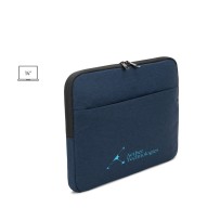 Newcastle. Teczka na laptopa 14" z poliestru z recyklingu o wysokiej gęstości 600D