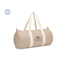 SAINT SPORT. Torba sportowa z bawełny z recyklingu i poliestru z recyklingu (380 g/m²)