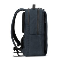 GLASGOW. Plecak na laptopa (17") wykonany z poliestru o wysokiej gęstości 600D pochodzącego z recyklingu (20 l)