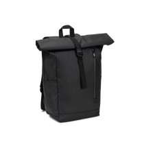 OSASCO BPACK. Plecak typu roll top z zamkiem błyskawicznym, który umożliwia zwinięcie górnej części w celu dopasowania do