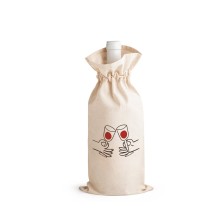 JEROME. Torba na butelkę, 100% bawełna (180 g/m²)
