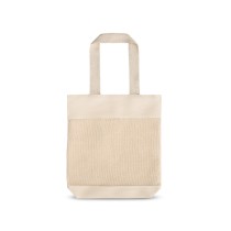 MUMBAI. Torba z siatki wykonana w 100% z bawełny (180 g/m²)