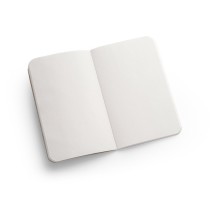 TEAPAD SOFT. Notatnik A6 z elastyczną okładką wykonaną z odpadów liści herbaty (65%)