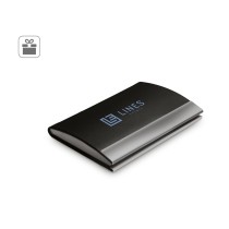 SANDLER. Etui na karty z metalu i PU
