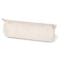SCHOOLI. 100% płótno bawełniane piórnik (290 g/m²), o cylindrycznym kształcie
