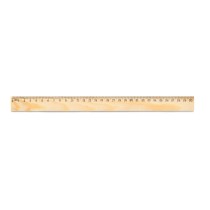 WESLEY 30. Linijka z drewna sosnowego o długości 30 cm