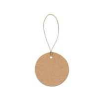 LABEL ROUND. Okrągła etykieta wykonana w 100% z papieru pochodzącego z recyklingu (700 g/m²)