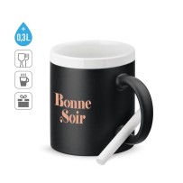 CHALKIE. Kubek ceramiczny 360 mL
