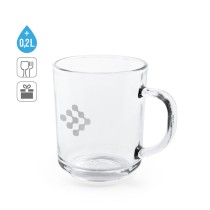 SOFFY. Szklany kubek 230 mL