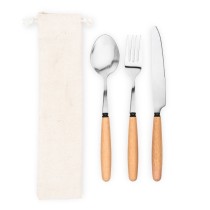 BOULUD. 3-częściowy zestaw z drewna akacjowego