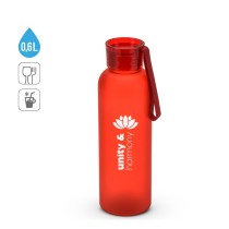 RIO rPET. Butelka PET z recyklingu (100% rPET) z matowym wykończeniem 600 ml