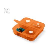 ROBERTS. Pudełko na tabletki z 4 przegródkami