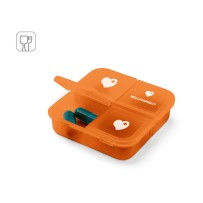 ROBERTS. Pudełko na tabletki z 4 przegródkami