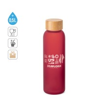 LILLARD GLASS. Butelka z matowego szkła o pojemności 520 ml
