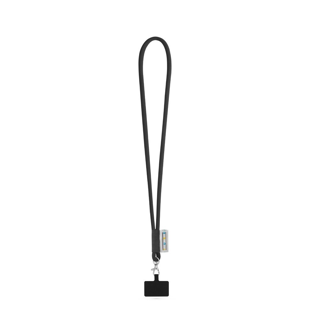 GOSPORT. SET Lanyard TUBE Long (Ø 7 mm) z karabińczykiem spustowym 9 mm i uchwytem na telefon komórkowy