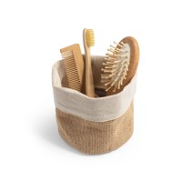 DUCASSE. Wielofunkcyjna torba z juty (260g/m²) i bawełny (120g/m²)