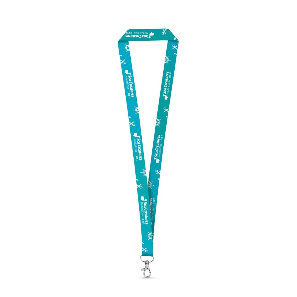 BRIGHTON. SET Lanyard SUBLIMATION Long II (20 mm) z karabińczykiem 20 mm