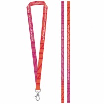BRIGHTON S. Wydrukowana próbka SET Lanyard SUBLIMATION Long II (20 mm) z karabińczykiem 20 mm