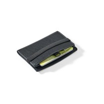 GLENN. Etui na karty wykonane z poliuretanu, zamykane na gumkę