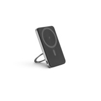 WARSHEL 5. Magnetyczny power bank 5'000 mAh z superszybką ładowarką bezprzewodową 15 W z recyklingowanego ABS (100% rABS) z