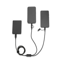 BERTOZZI. Super szybki kabel USB 6 w 1 wykonany z aluminium pochodzącego z recyklingu (20%) i PET pochodzącego z recyklingu (4