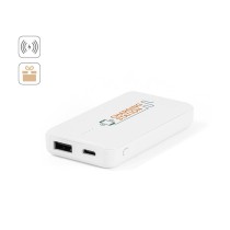 SHERYL. Power bank 4.000 mAh w ABS pochodzącego z recyklingu (100% rABS)