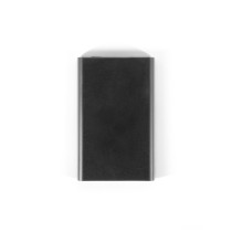 WRIGHT 5. Magnetyczny powerbank z superszybkim ładowaniem z recyklingowanego aluminium i recyklingowanego ABS o pojemności 500