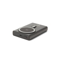 WRIGHT 10. Magnetyczny powerbank z superszybkim ładowaniem z recyklingowanego aluminium i recyklingowanego ABS o pojemności 10