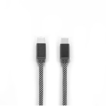 NADELLA. Kabel USB-C do USB-C z poliestrowym oplotem (60 W) i systemem magnetycznym ułatwiającym zwijanie