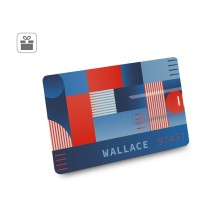 WALLACE 8GB. Pamięć USB UDP o pojemności 8 GB z ABS